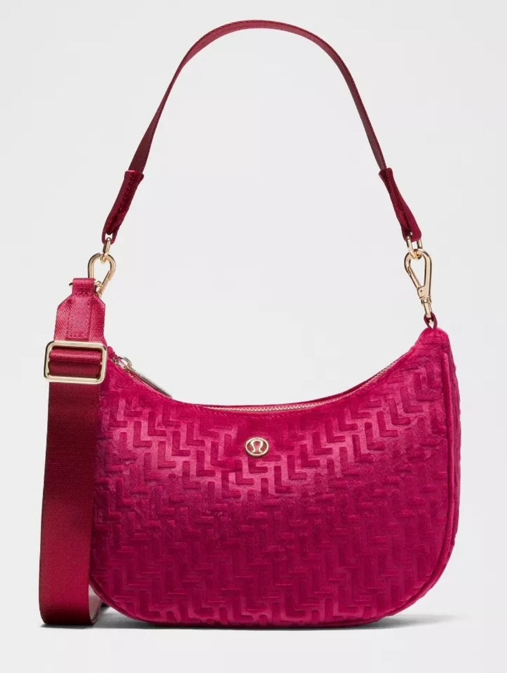 *NWT* LULULEMON City Essentials Small Shoulder Bag 3L L Monogram Velvet